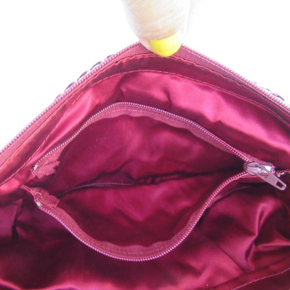 Vintage GC Metallic Mesh Shoulder Bag, Made in Hong Kong Medium Size, Red - Picture 10 of 15